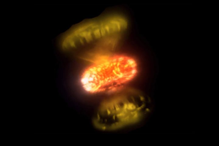 Capturing the Moment a White Dwarf Exploded